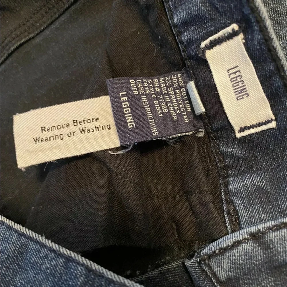 Madewell Legging Jeans in Arctic Blue